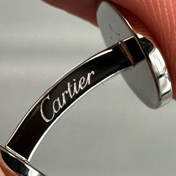 Sold Cartier SANTOS DE CARTIER CUFFLINKS - Picture 2 of 6